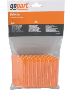Gopart - LA75002 - Reflektor, Bernsteinfarben, Rechteckig