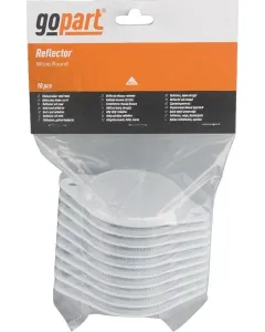 Gopart - LA75016 - Reflektor, Weiß, Rund