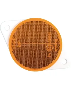Gopart - LA75017 - Reflektor, Bernsteinfarben, Rund