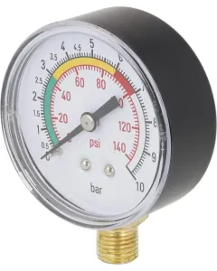 Gopart - LT411GP - Manometer zur Reifendruckmessung 1/8, 0-10 Bar