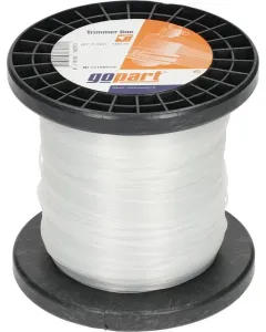 Gopart - NL13100RGP - Trimmerfaden Diameter 1,3 mm 100 m Rund Weiss