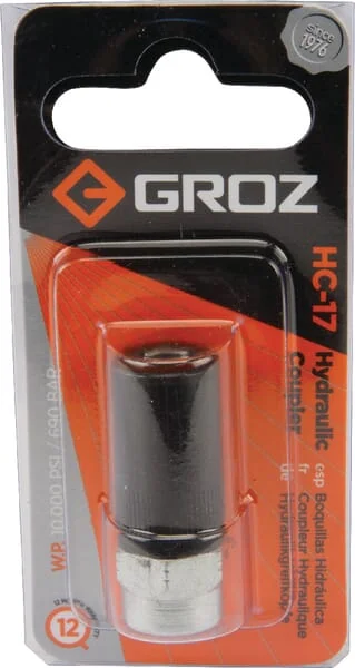 Groz - 43596BGROZ - Kupplung f. Fettpresse HD M10x1