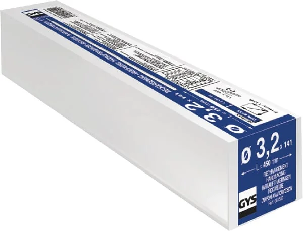 GYS - 081529GYS - Schweisselektrode 600HB 3.2 X 450 MM (141 Stk.)