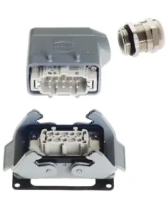 Harting - HANKIT10BP - Anschluss-Set Bulkhead 10P