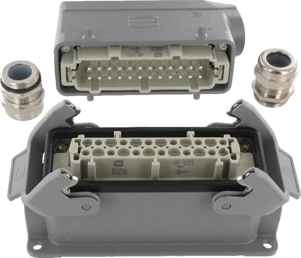 Harting - HANKIT24BS - Kompletter Steckersatz aufgebaut 24P