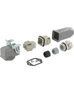 Harting - HANKIT4AWM - Anschluss-Set Bulkhead 4P