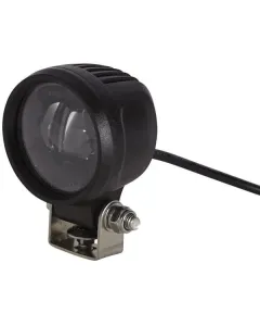 Hella - 1G0996210011 - Arbeitsscheinwerfer LED, 5.50W, Rund, 12V, Rot, Aufschraubbar, 77x70x99mm
