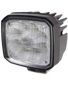 Hella - 1GA995606031 - Arbeitsscheinwerfer LED, Quadratisch, 12/24V, Transparent/Weiss