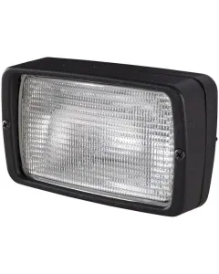 Hella - 1GA996082001 - Arbeitsscheinwerfer Halogen, 55/70W, Rechteckig, 12/24V, Weiss, 155x45x94mm