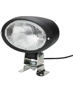 Hella - 1GA996161391 - Arbeitsscheinwerfer Halogen, 65W, Oval, 12V, Transparent/Weiss, 160x113x167mm, H9