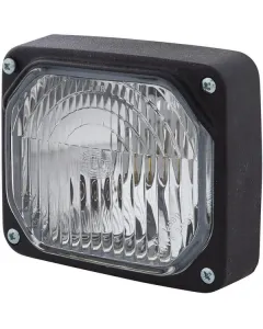 Hella - 1TA122718001 - Halogenscheinwerfer, Rechteckig, 12/24V, Transparent