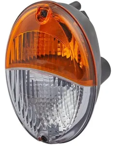 Hella - 2BE343130081 - Richtungs- Und Standlicht Oval, 12V, Gelb/Transparent, 140.4x