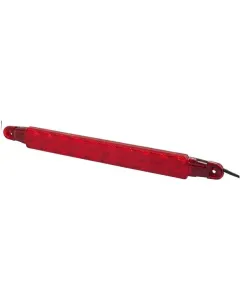 Hella - 2DA343106001 - Bremsleuchte LED, 0.70W, Rechteckig, 12V, Rot, Aufschraubbar, 10 LEDs – Hinten