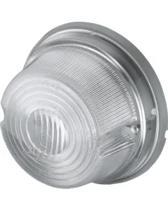 Hella - 2PF001259631 - Kennzeichenleuchte 5W, Rund, 12V, Transparent, Aufschraubbar, Hella