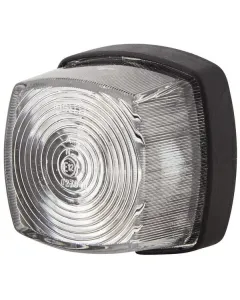 Hella - 2PF996112031 - Markierungsleuchte 5W, Quadratisch, 12V, Transparent, Verschraubt, 62xHella
