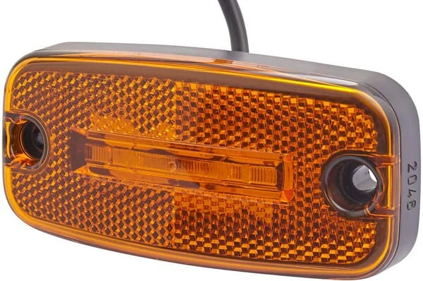 Hella - 2PS345600011 - Markerleuchte LED, 24V, Gelb, Hella