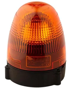 Hella - 2RL007337011 - Drehleuchte Halogen, Rund, 24V, Gelb, Aufschraubbar, Diameter 130mm x174mm, Hella