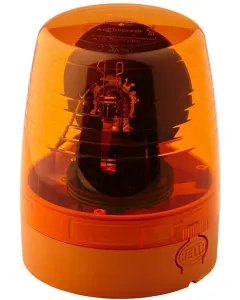 Hella - 2RL008965011 - Drehleuchte Halogen, 24V, Gehäuse: Gelb, Aufschraubbar, Diameter 147mm x190,5mm, Juniorplus von Hella