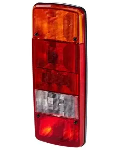 Hella - 2SK003567331 - Rückleuchte Rechteckig, 12/24V, Rot/Orange/Weiß, Aufschraubbar, 343x75x133mm, Hella – Links