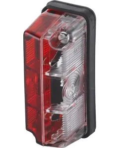 Hella - 2TJ003168151 - Markierungsleuchte 5W, Rechteckig, 12V, Rot/Weiß, Aufschraubbar, Hella