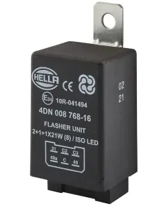 Hella - 4DN008768167 - Blinkrelais LED 6-Polig 12V