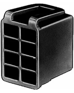 Hella - 8JA713631001 - Steckergehäuse 8-Poliger Stecker Stecker: Flachsteckhülse