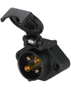 Hella - 8JB001944011 - Steckdose 24V 4-Poliger Anschluss Stecker: Schraubkontakt