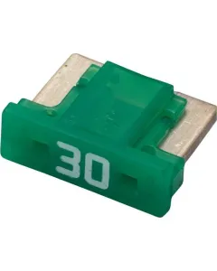 Hella - 8JS728596352 - Sicherung Mini-Flachstecker Low 30A Länge 8,4mm Grün Packung 5x
