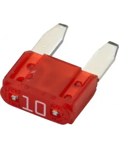 Hella - 8JS728596821 - Sicherung Mini-Flachstecker 10A Länge 19mm Rot Packung 5x