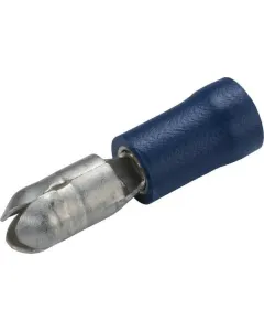 Hella - 8KW044025003 - Stiftverbinder Männlich, Blau, 1,5-2,5mm² Diameter 5mm Serie A, Blister (100x), Hella
