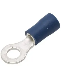 Hella - 8KW044028812 - Ringkabelschuh, Blau, 1,5-2,5mm² Diameter 5mm Serie A (12x), Hella