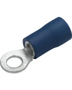 Hella - 8KW044041003 - Ringkabelschuh, Blau, 1,5-2,5mm² Diameter 3,2mm Serie A, Blister (100x), Hella