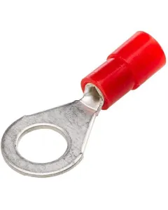 Hella - 8KW178042032 - Ringkabelschuh, Rot, 0,5-1,5mm² Diameter 6,5mm Serie A, Blister 100x
