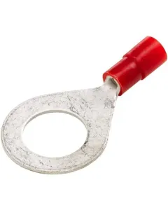 Hella - 8KW178042052 - Ringkabelschuh, Rot, 0,5-1,5mm² Diameter 10,5mm Serie A, Blister 50x
