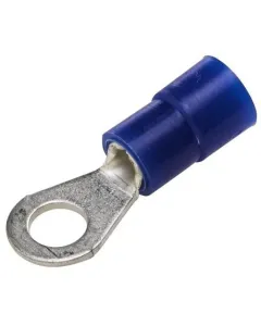 Hella - 8KW178042112 - Ringkabelschuh, Blau, 1,5-2,5mm² Diameter 4,3mm Serie A, Blister 100x