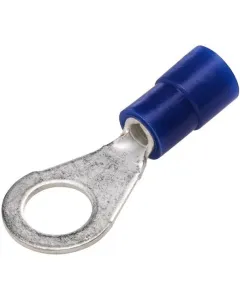 Hella - 8KW178042132 - Ringkabelschuh, Blau, 1,5-2,5mm² Diameter 6,5mm Serie A, Blister 100x