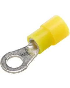 Hella - 8KW178042212 - Ringkabelschuh, Diameter 5,3mm Serie A, Gelb, 4-6mm² Blister 50x