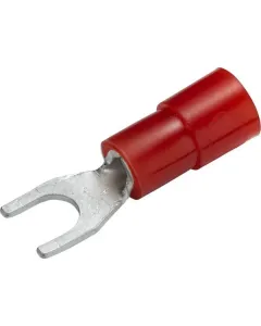 Hella - 8KW178045002 - Gabelklemme, Diameter 3,7mm Rot, 0,5-1,5mm² Serie A, Blister