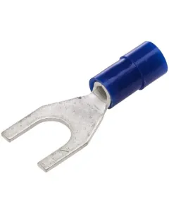 Hella - 8KW178045112 - Gabelkabelschuh, Blau, 1,5-2,5mm² Diameter 6,5mm Serie A, Blister