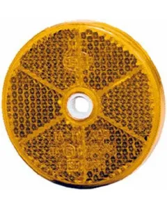 Hella - 8RA002014251 - Oranger Rueckstrahler Diameter 60mm