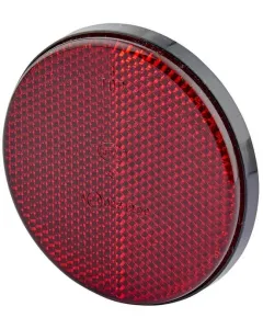 Hella - 8RA002016111 - Reflektor, Diameter 85mm, Rot, E1 31290 – Hinten