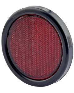 Hella - 8RA002016121 - Reflektor, Diameter 95mm, Rot, E17 339 – Hinten