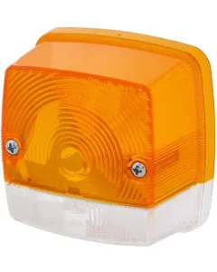 Hella - 9EL115003055 - Lichtlinse, bernstein/klar, quadratisch LH/RH Hella