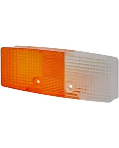 Hella - 9EL118705001 - Glas klar/bernstein/rechteckig für linke Leuchte, Hella