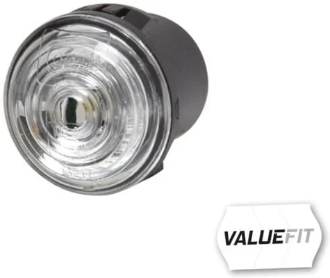 Hella ValueFit - 2PG357011021 - Markierungsleuchte LED, Rund, 9/33V, Weiss, Verschraubt, 30x29.8x30mm, 1 LED, Hella ValueFit – Vorne