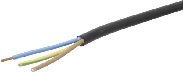 Helukabel - H05VVF3X25BK - Kabel 3x2,5mm², Schwarz, PVC, Pro m Helukabel