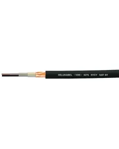 Helukabel - NYCY366RE - Graues Erdungskabel 4x6mm²