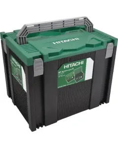Hikoki - 402541 - Werkzeugkoffer 300x400x315mm Gruen-Schwarz ABS Systemkoffer HSC4