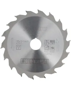 Hikoki - 4100031 - Saegeblatt 125x20 Z18