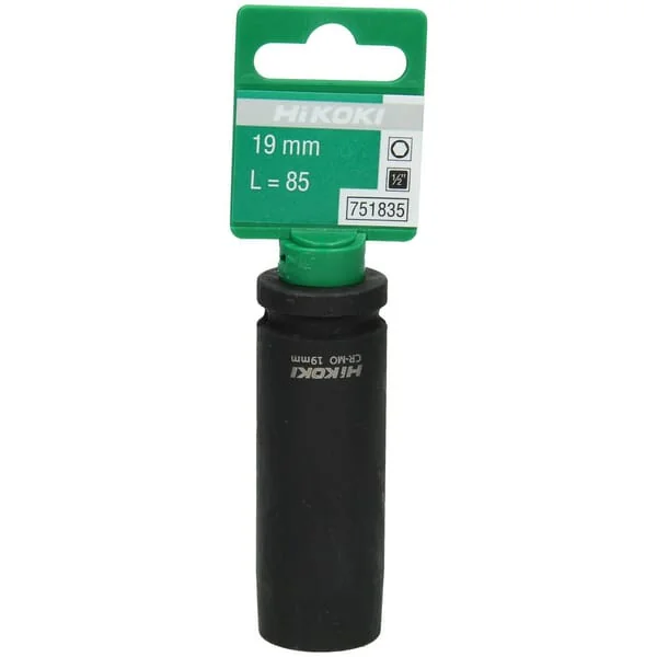 Hikoki - 751835 - Schlagstecknuss 1/2" Lang 19mm